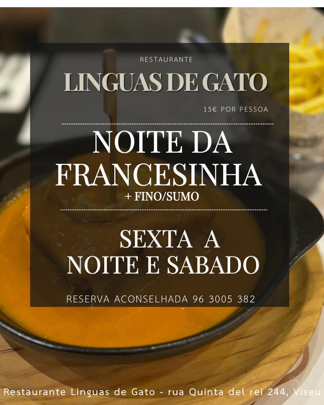 Noite da francesinha